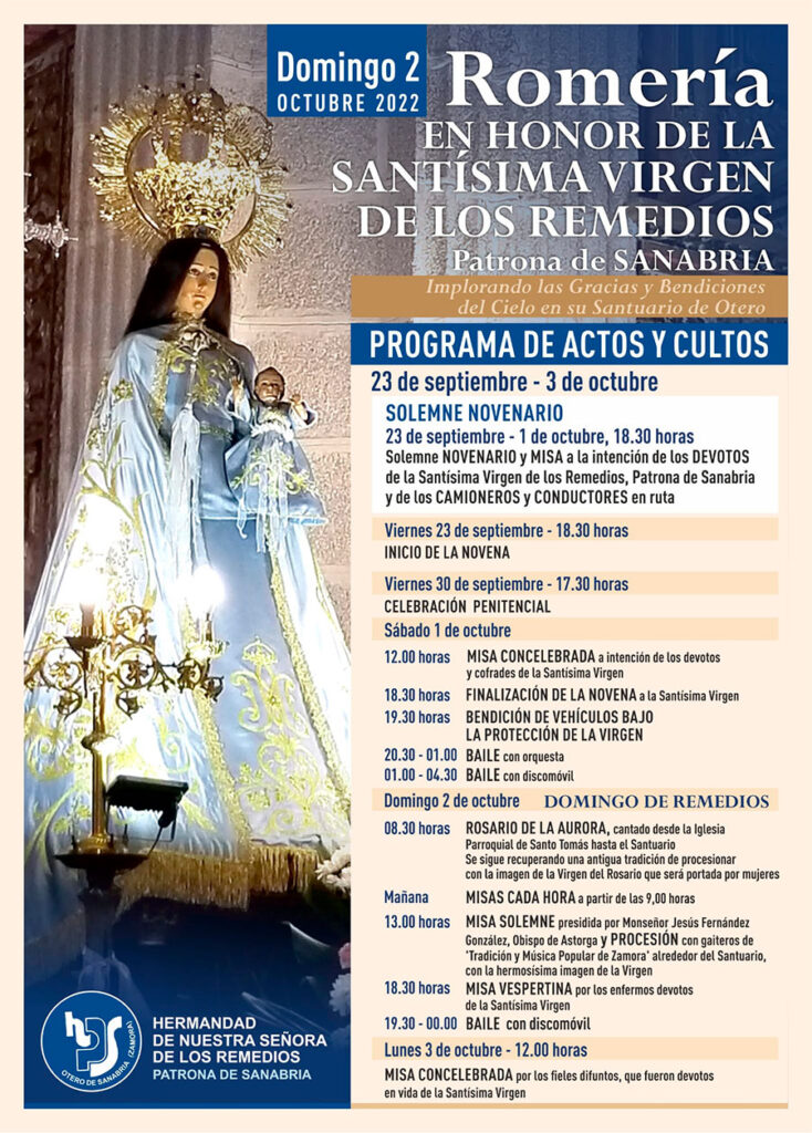 Romeraía en honor a la Santísima Virgen de los Remedios 2022 Otero de Sanabria